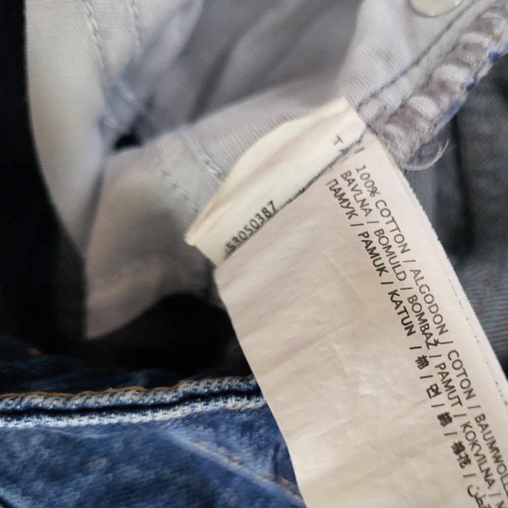 Mango Denim Blue Short - Picture 4 of 4
